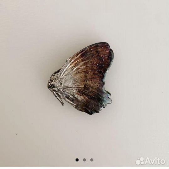 Брошь крыло бабочки
