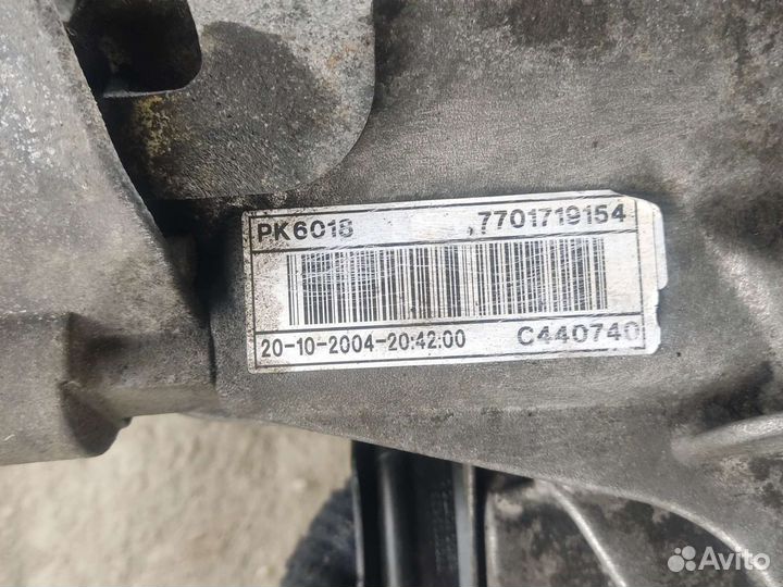 МКПП Renault Laguna 2 1.9 PK 6018