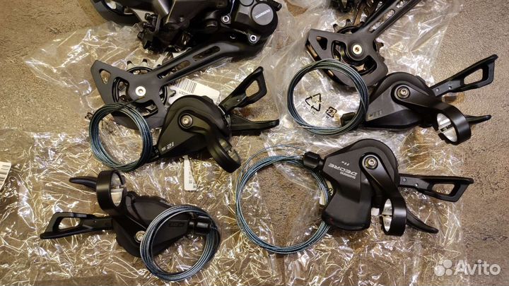 Манетки Shimano Deore трансмиссия