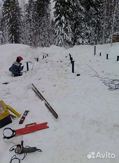 Винтовые сваи в Барнауле h-1688