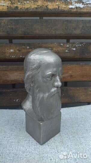 Оловянный бюст Салтыков- Щедрин