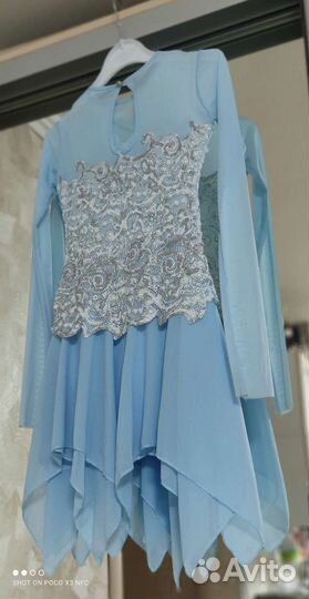 Костюм для фигурного катания 128