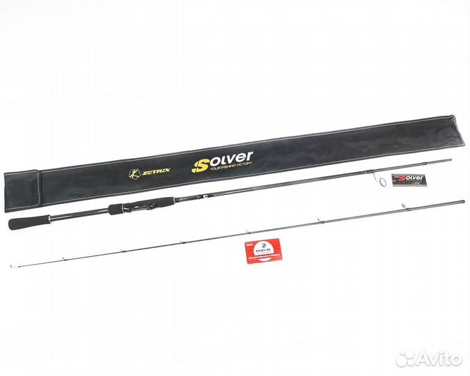 Спиннинг zetrix solver SLS-802M/MH 8-35