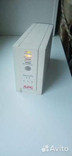 Бесперебойник ибп APC Back-UPS CS 650