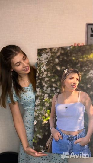 Портрет по фото / Картина на холсте