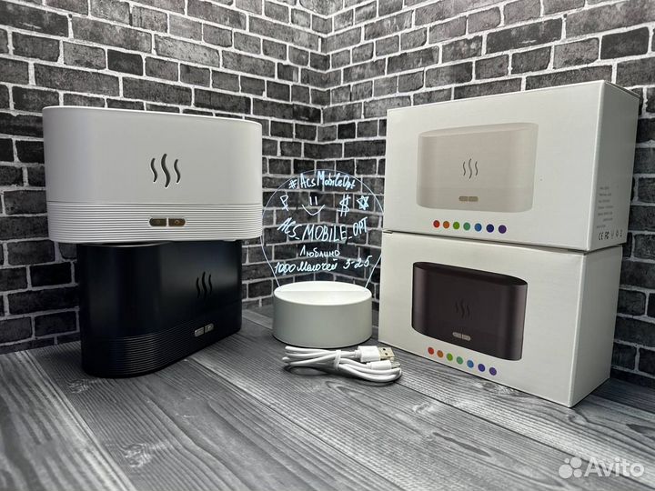 Увлажнитель воздуха черный белый Оптом