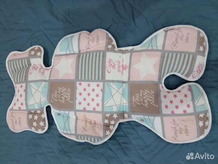 Коврик в коляску хб