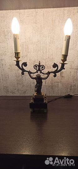 Светильник каминный