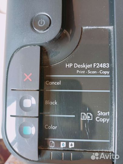 Принтер 3 в 1 цветной hp deskjet F2480 Series