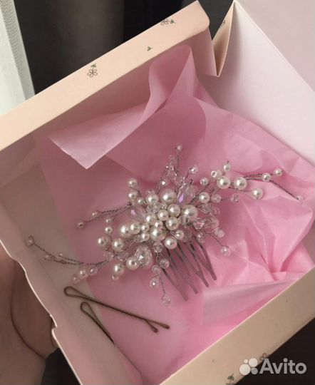 Украшение для волос на свадьбу