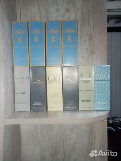 Туалетная вода, парфюм женский и мужской