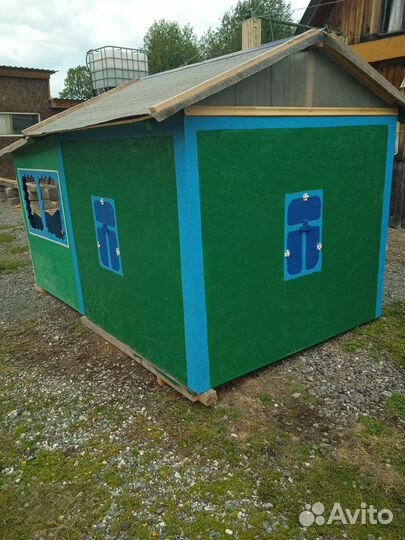 Детский игровой домик уличный