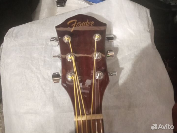 Гитара Fender FA125 дредноут Натуральный