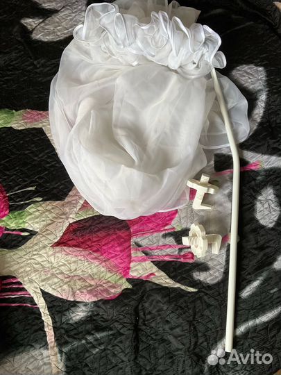 Балдахин в кроватку с держателем