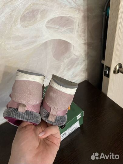 Демисезонные ботинки для девочки 22 размер