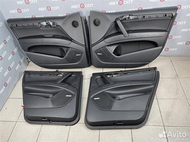 Дверные карты комплект Audi Q7 4L (2007-2010г.в.)