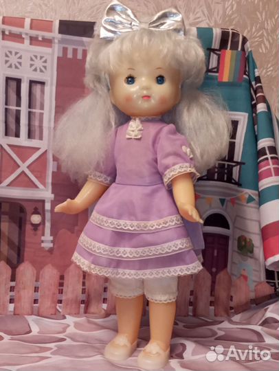 Кукла СССР большая Мальвина Саратов 50 см, 1980гг