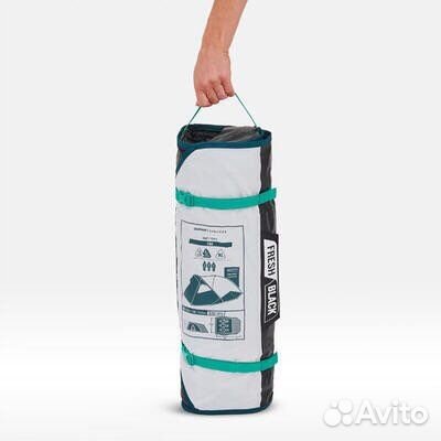 Палатка quechua MH100 fresh black 3-местная