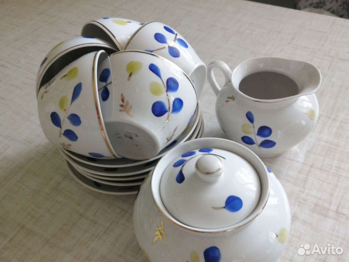 Винтажный сервиз для чая или кофе