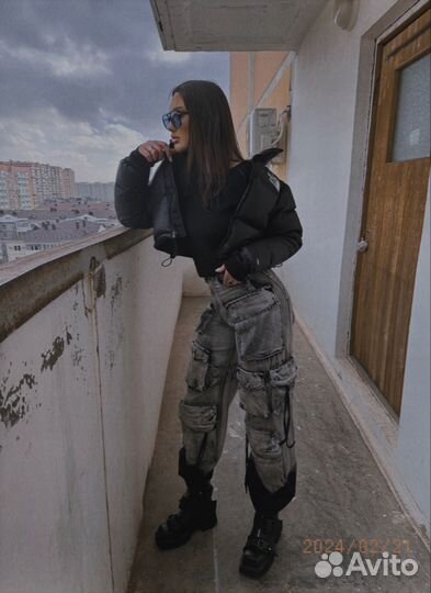 Джинсы карго Diesel женские