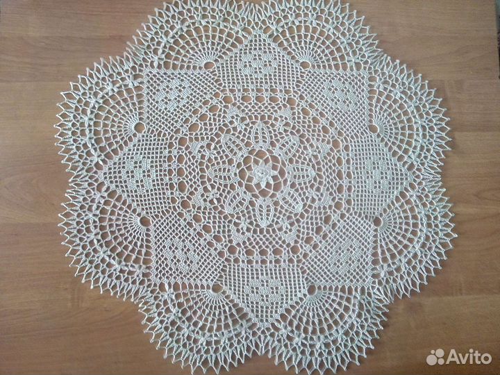 Салфетки вязаные крючком