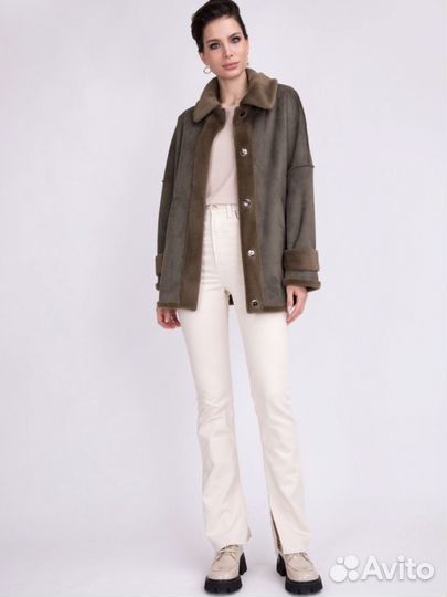 Меховое пальто Electrastyle 50 р новое