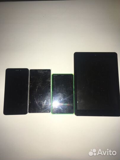 Паншет и телефоны на запчасти