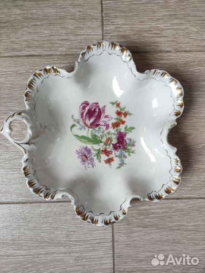 Ваза Конфетница Рижский фарфор