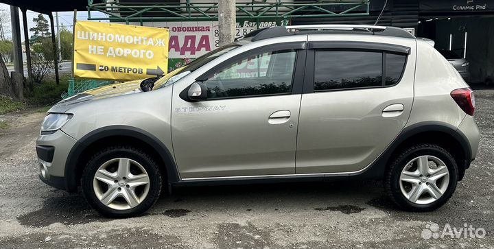 Renault Sandero Stepway 1.6 МТ, 2016, 170 000 км