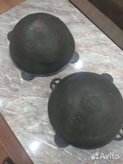 Набор для дачи - чугунный казан 12 л. и печь