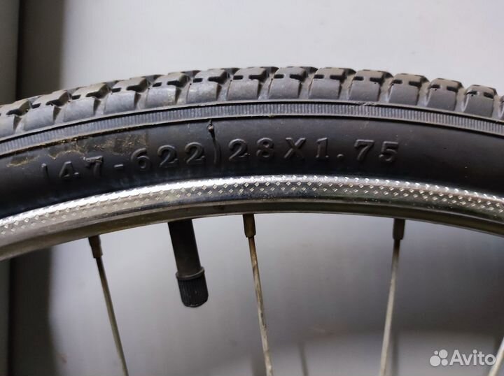Заднее колесо на велосипед 28 дюймов в сборе