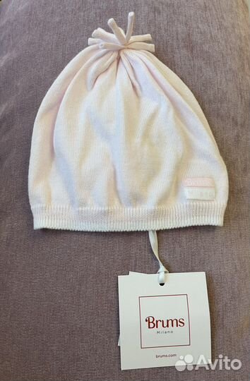 Шапка для девочки brums новая