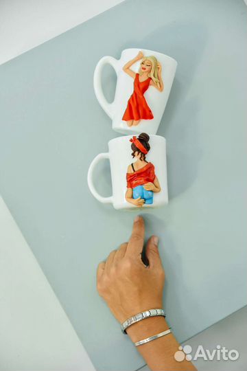 Кружки в подарок для самой яркой девушки