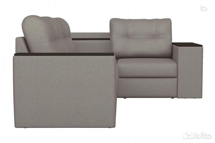 Угловой диван с полкой 3нд