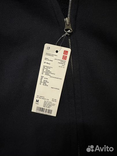 Толстовка на молнии мужская Uniqlo