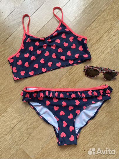 Купальник, очки H&M