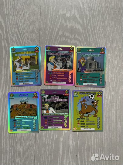 Карточки скуби ду великие тайны мира