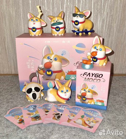 Фигурки корги Moco