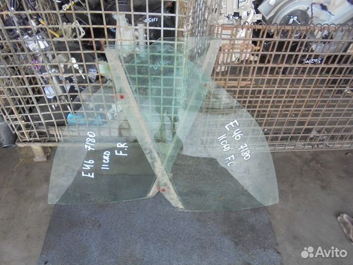 Стекло двери BMW 3-series E46 M43B19 Право Перед