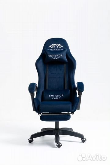 Компьютерное игровое геймерское кресло велюр 777
