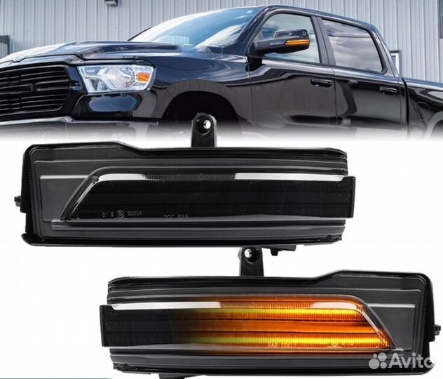 Комплект поворотов на зеркала Dodge RAM 2019 -23