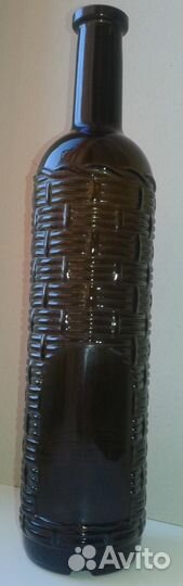 Бутылка винная темное стекло СССР