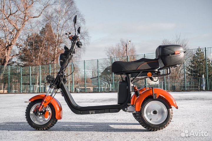 Электроскутер white siberia ikra 5000W