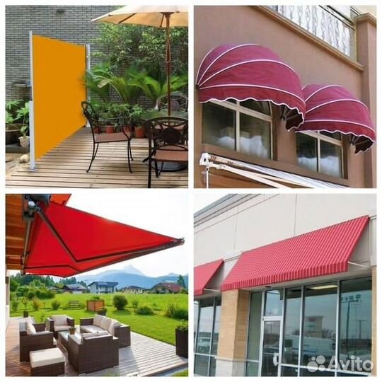 Маркиза выдвижная, навесы, тенты