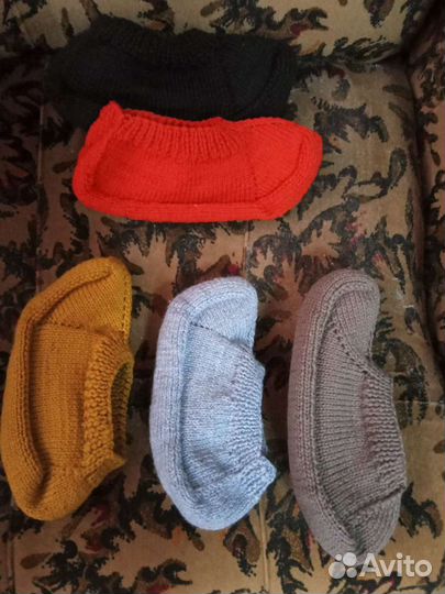 Следки вязаные