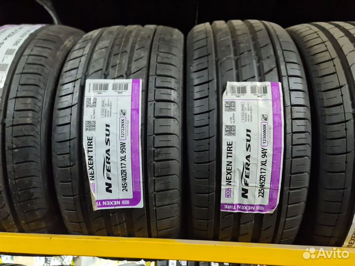 Nexen N'Fera SU1 225/45 R17 и 245/40 R17 95Y
