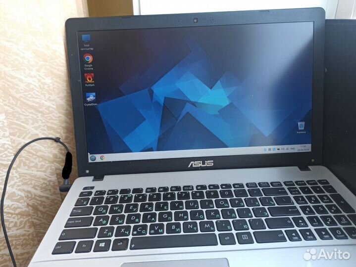 Ноутбук asus X550L Core i7-4500U/6 Гб/240 Гб SSD/G