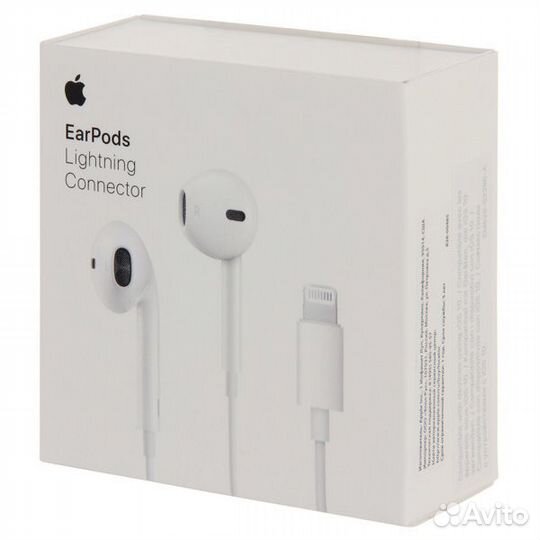 Гарнитура Apple EarPods with Lightning #184922