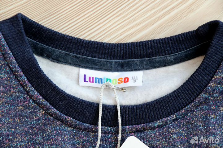 Новое теплое платье Luminoso 134