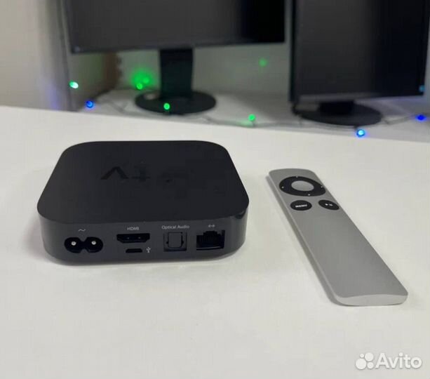 Медиаплеер Apple TV Gen 3 чёрный